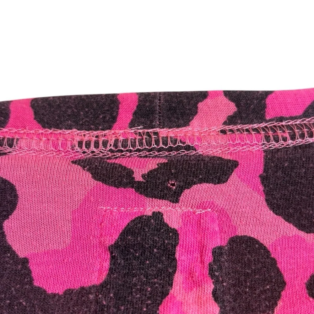 Victoria's Secret Pink Black Leopard print Robe, Size‎ XS